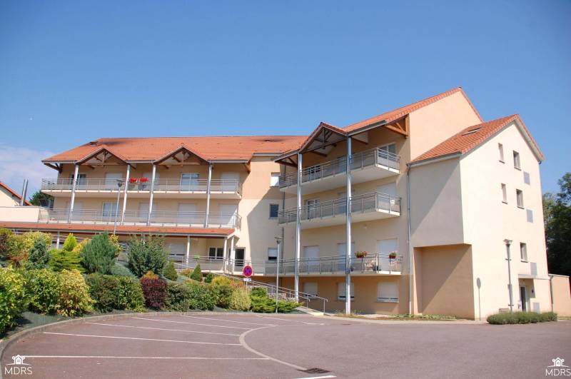 Vue bâtiment de la résidence en LMNP de l'EHPAD Le Domaine de Domèvre à VAXY