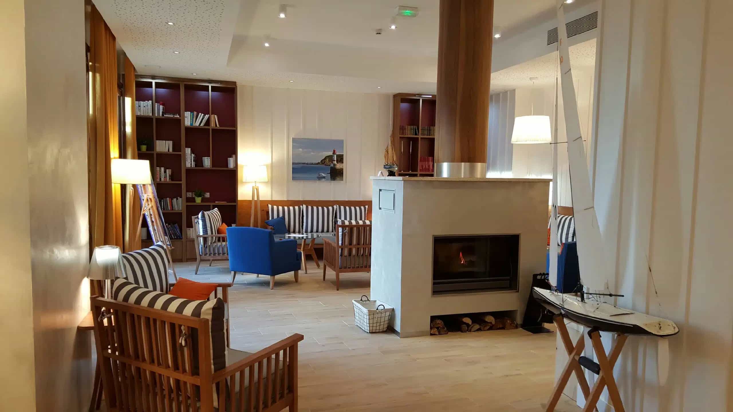 Salle commune de la résidence sénior Nohée en LMNP à  BENODET