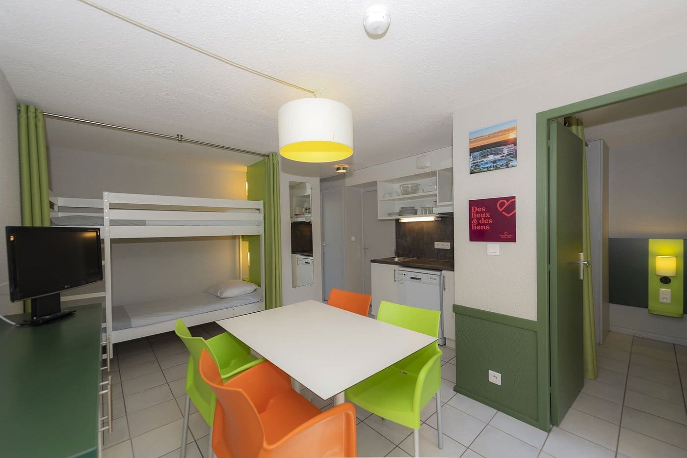 T2 de la résidence en LMNP de tourisme Lou Castel à BERRIAS-ET-CASTELJAU