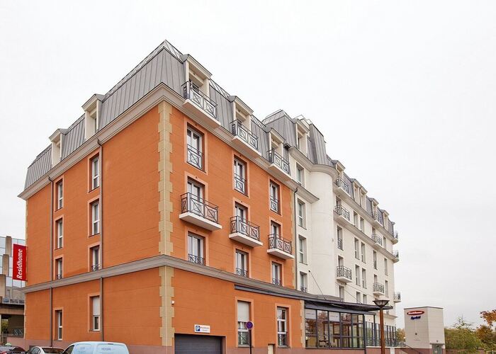 Façade résidence lmnp tourisme affaires Neuilly plaisance residhome neuilly bords de marne