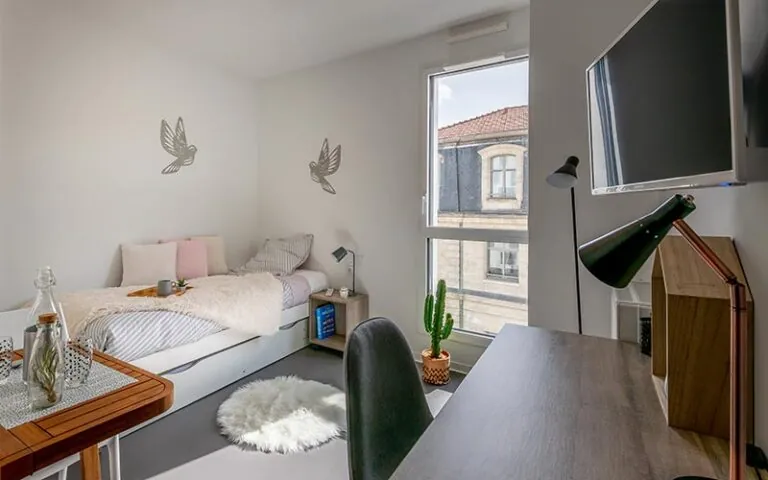 Vue studio bis en résidence LMNP All Suite Study Marne à BORDEAUX