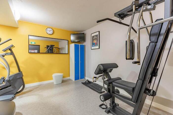 Salle de sport résidence tourisme LMNP Appart'City Confort Lyon Cité Internationale Lyon