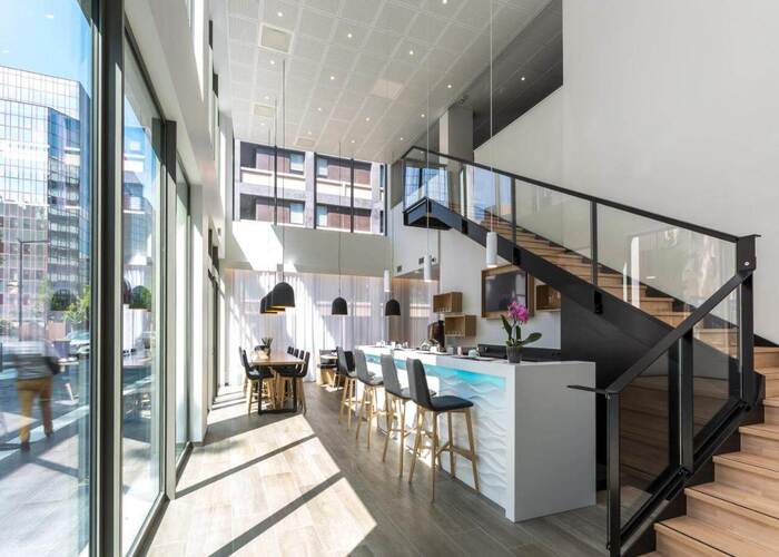 Intérieur dans une résidence LMNP de tourisme à Lyon So Cloud