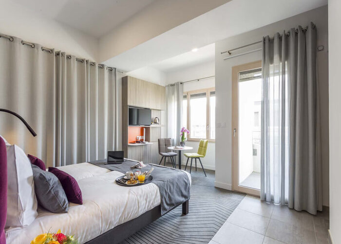 Studio dans une résidence LMNP de tourisme à Lyon So Cloud