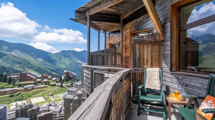 Vue extérieure dans une résidence LMNP de tourisme Résidence Electra Avoriaz