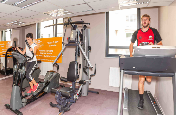 Salle De Sport Résidence Lmnp Apparthôtel Clermont-Ferrand Carré De Jaude