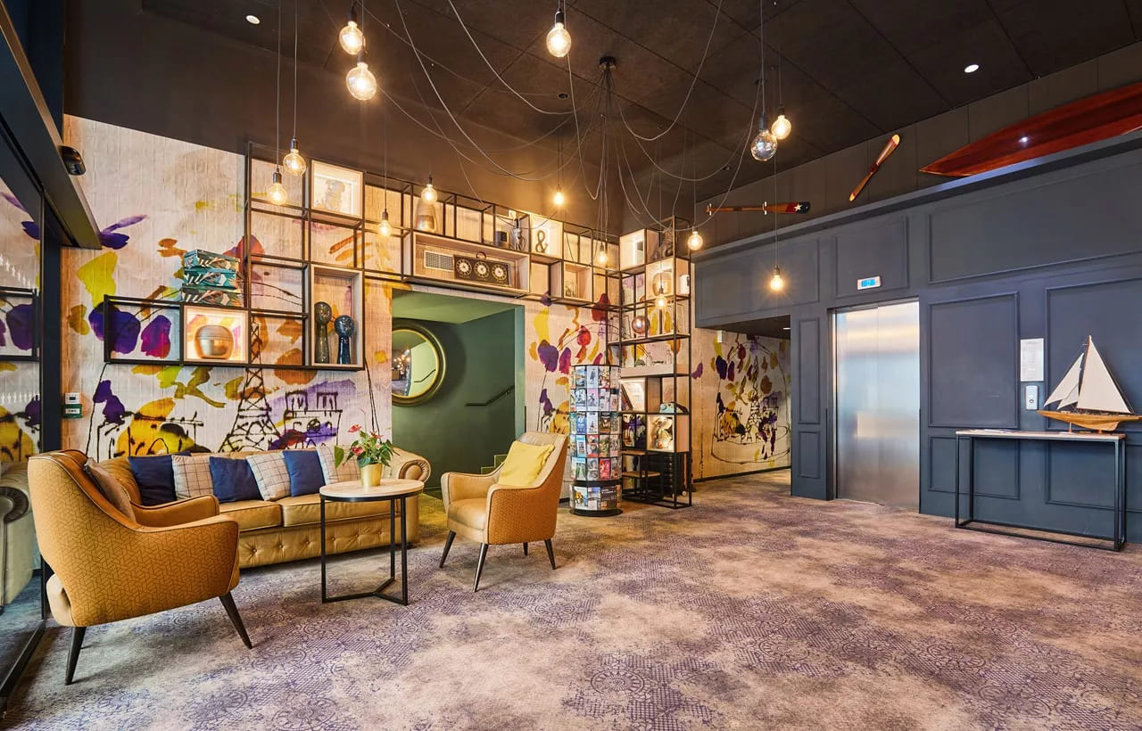Espace détente de la résidence de tourisme d'affaires en LMNP Appart'hôtel Odalys City à Paris 17e