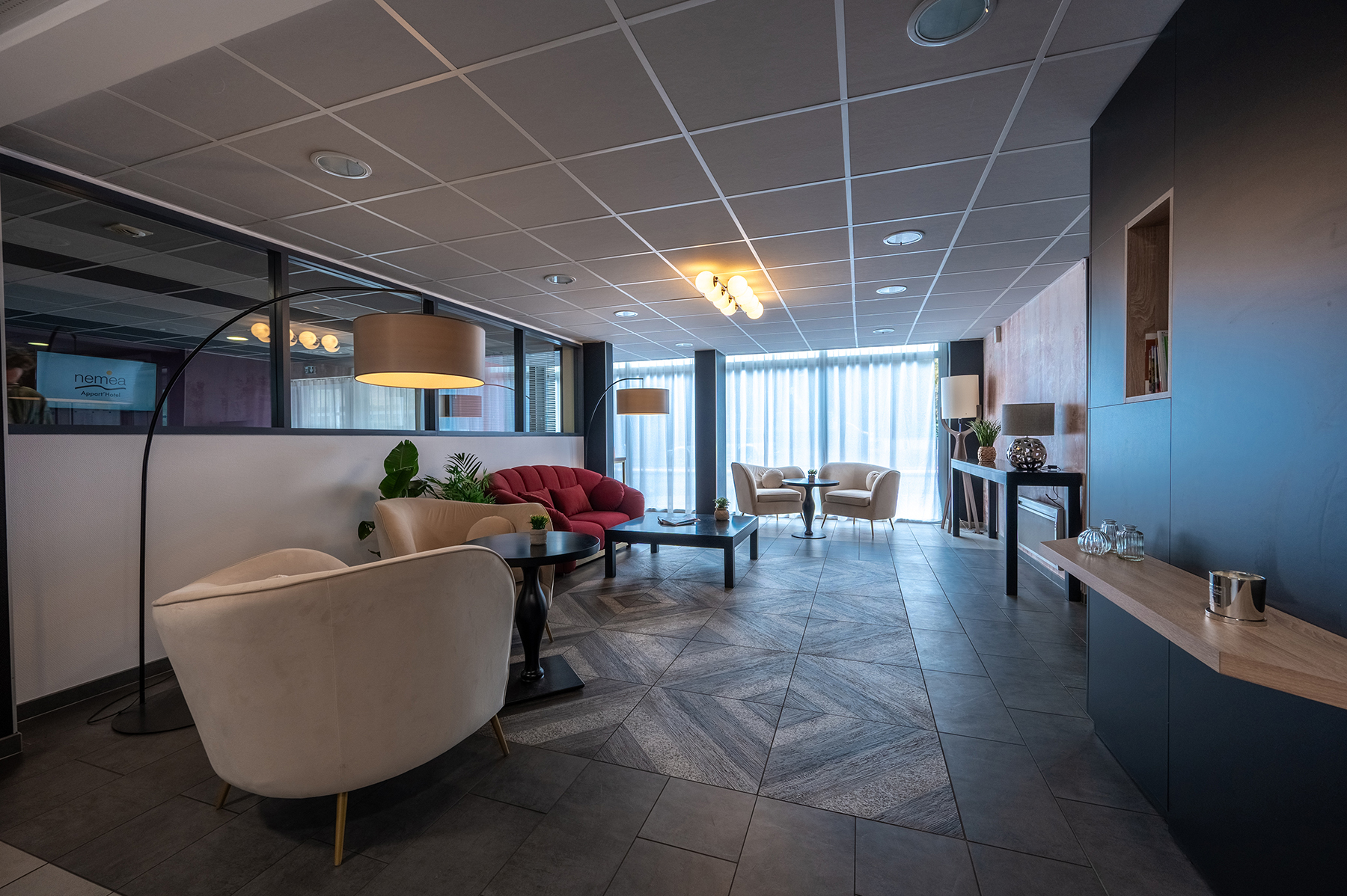 Accueil en résidence LMNP de tourisme Appart'Hotel Quai Victor Tours Centre à Tours