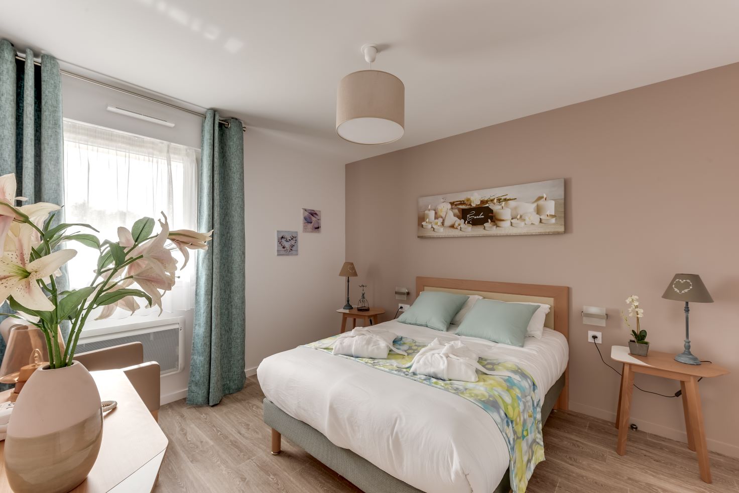 Chambre en résidence sénior LMNP les Hauts de l'Herseau à CHALLANS