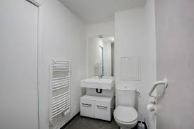 Salle d'eau en résidence en LMNP Le Lauréat à Villejuif