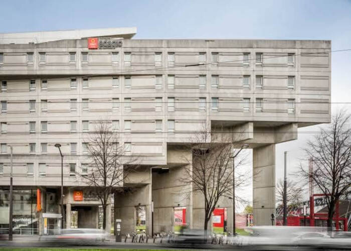 Façade extérieure Résidence LMNP Appart'hôtel Adagio La Villette à Paris