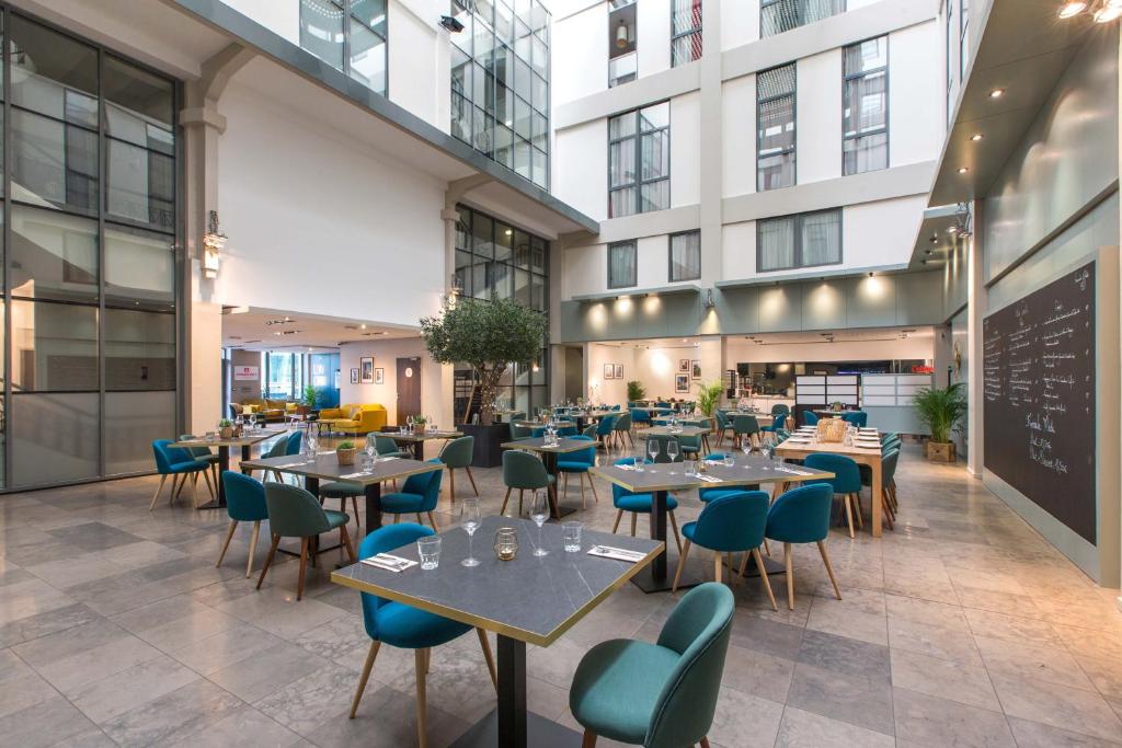 Salle PDJ de la résidence de tourisme d'affaires en LMNP Appart'City Part Dieu à Lyon