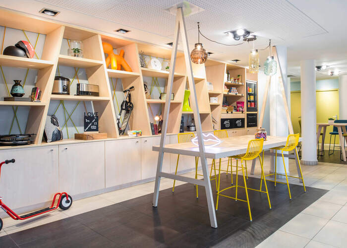 Intérieur résidence lmnp tourisme affaires Charenton Adagio Paris Porte de Charenton