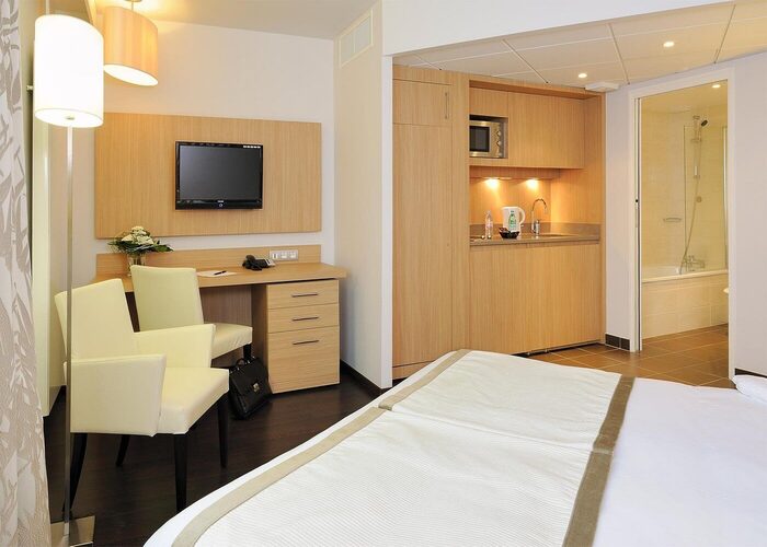 Studio de la résidence lmnp tourisme affaires Nantes Les berges de la Loire