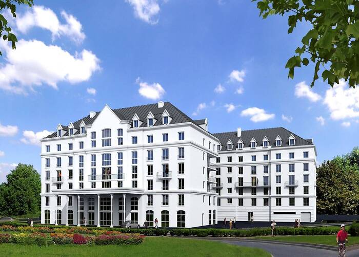 Façade résidence lmnp tourisme affaires Roissy en France City résidence CDG