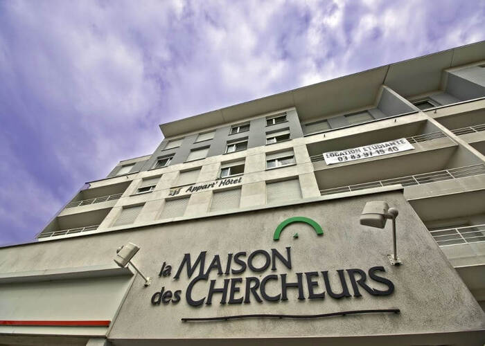 Façade de la résidence lmnp étudiant Vandoeuvre-les nancy La clé de Voute