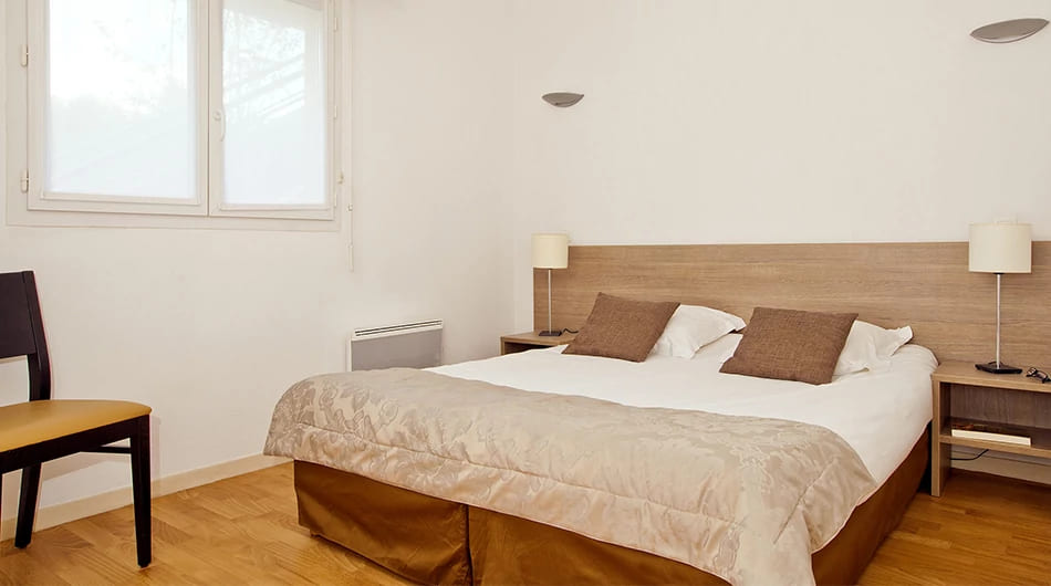 Chambre en résidence de tourisme LMNP Le Carré d'Or à PREVESSIN MOENS