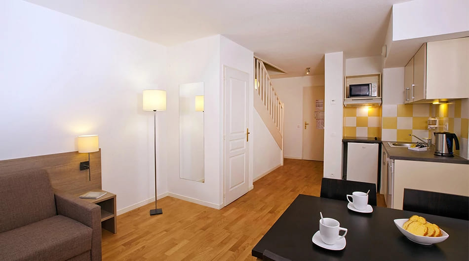 Duplex en résidence de tourisme LMNP Le Carré d'Or à PREVESSIN MOENS