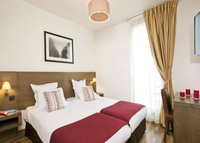 Chambre résidence lmnp tourisme affaires residhome Appart hotel Asnière-sur-seine