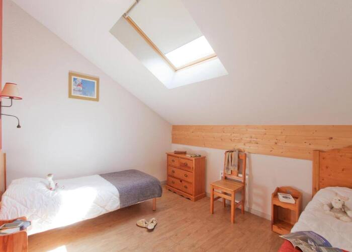Chambre résidence tourisme LMNP Les Deux Alpes L'Ours Blanc