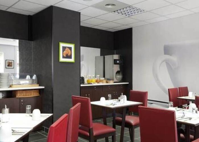 Salle de petit déjeuner résidence Etudiant lmnp Grenoble Kosy Appart'Hotels Les Cèdres