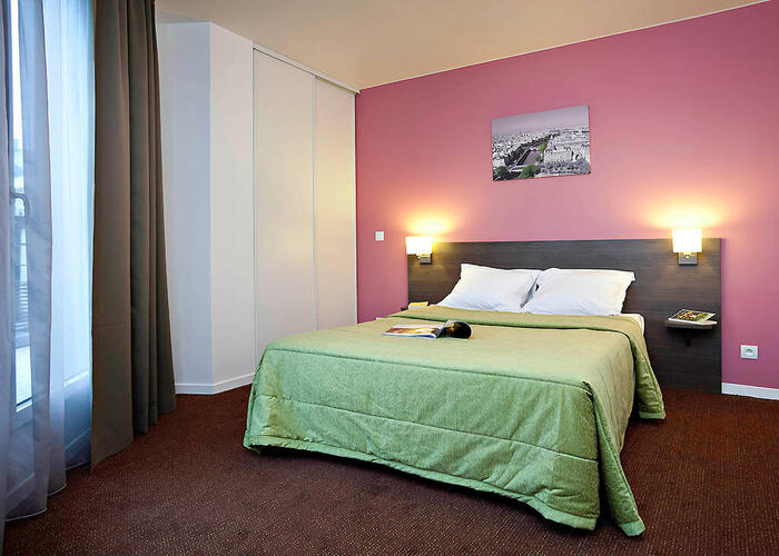 chambre dans la résidence lmnp tourisme affaires Asnière-sur-seine Adagio Access