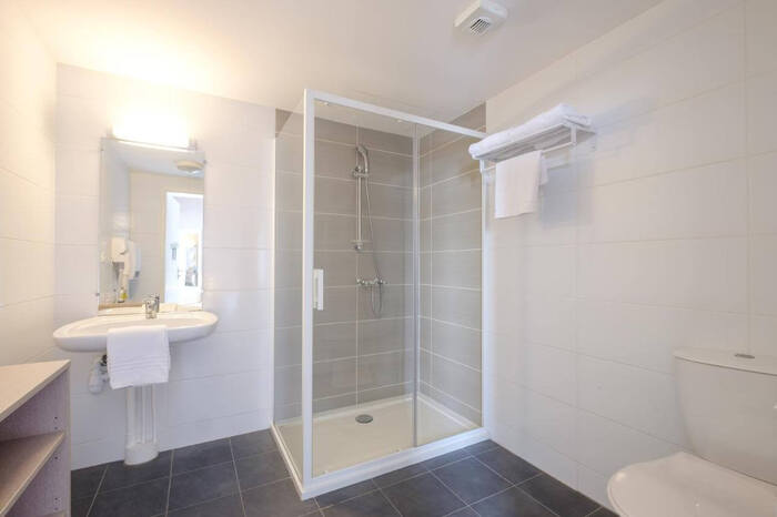 Salle d'eau résidence lmnp tourisme affaires Dunkerque All Suites Apart Hôtel