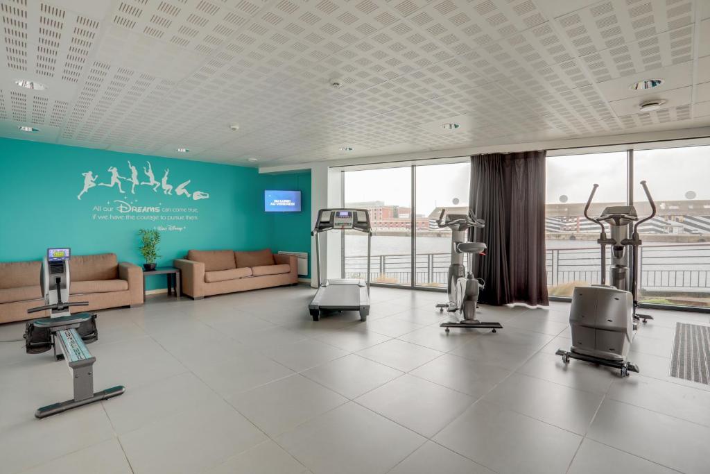 Salle de sport résidence lmnp tourisme affaires Dunkerque All Suites Apart Hôtel