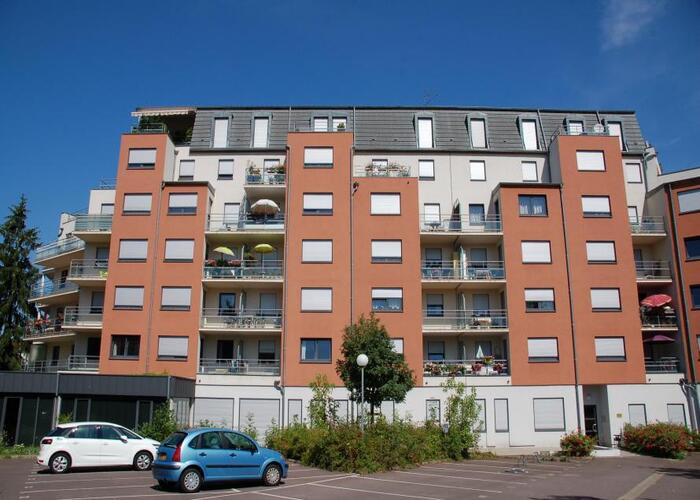 façade résidence lmnp sénior forbach les promenades du val d'oeting
