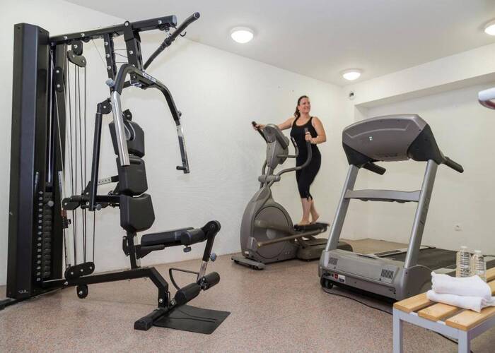 Salle de fitness résidence lmnp tourisme Chinon Le Clos Saint Michel