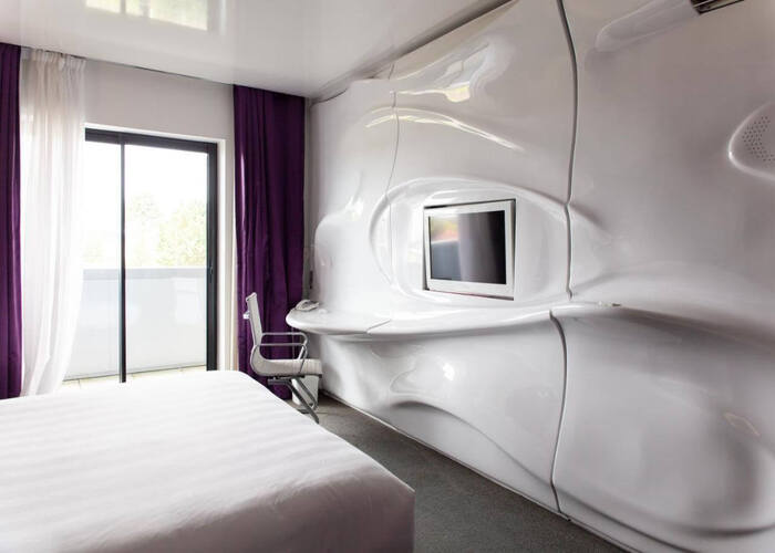 Chambre intérieure résidence tourisme LMNP Zenitude Arcachon La Teste de Buch